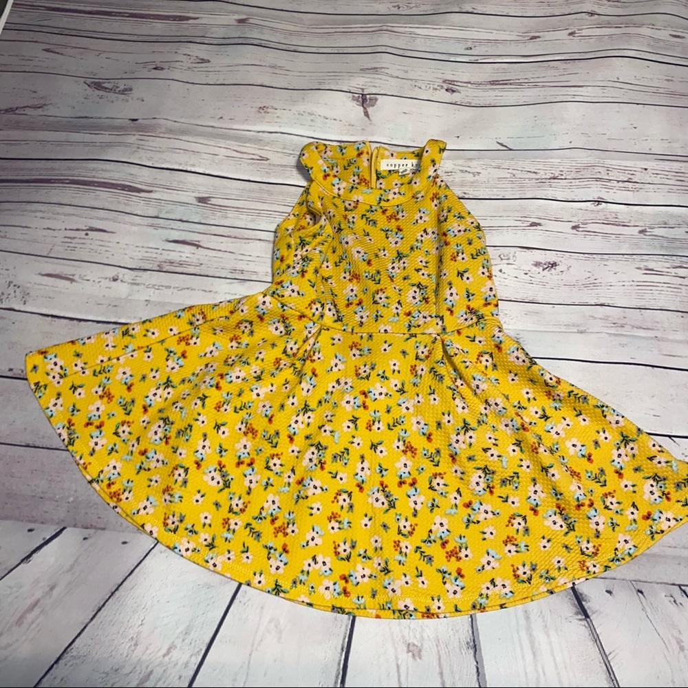 Copper key 2T dress
